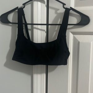 Black bikini top